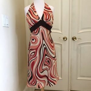 Laundry by Shelli Segal  silk dress  . NWT